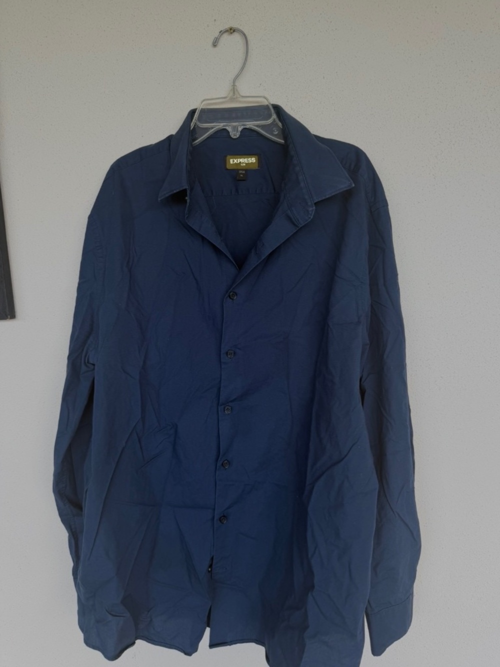 Express 1MX Slim Fit Dress Shirts (4)